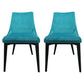 Contemporary Upholstered Restaurant Side Chair Matte Finish Parsons Dining Chair Sky Blue Clearhalo ' kitchen&dining_furn' 'Dining Chairs' 'Dining Tables & Seating' 'dining_chair' 'furn' 'furn_dining_chair' 'Furniture' 'furniture_dining_chair' 'Kitchen & Dining Furniture' 'kitchen' 3998426