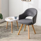 Contemporary Upholstered Study Room Arm Chair Matte Finish Open Dining Chair Clearhalo ' kitchen&dining_furn' 'Dining Chairs' 'Dining Tables & Seating' 'dining_chair' 'furn' 'furn_dining_chair' 'Furniture' 'furniture_dining_chair' 'Kitchen & Dining Furniture' 'kitchen' 3998490