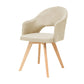 Contemporary Upholstered Study Room Arm Chair Matte Finish Open Dining Chair Light Camel 1 Piece Clearhalo ' kitchen&dining_furn' 'Dining Chairs' 'Dining Tables & Seating' 'dining_chair' 'furn' 'furn_dining_chair' 'Furniture' 'furniture_dining_chair' 'Kitchen & Dining Furniture' 'kitchen' 3998495