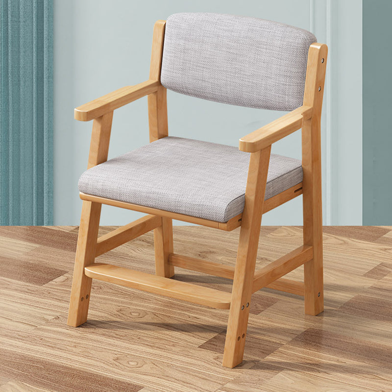 Wood Modern Indoor-Outdoor Chair Open Back Dining Single Chair for Home Use Clearhalo ' kitchen&dining_furn' 'Dining Chairs' 'Dining Tables & Seating' 'dining_chair' 'furn' 'furn_dining_chair' 'Furniture' 'furniture_dining_chair' 'Kitchen & Dining Furniture' 'kitchen' 3998714