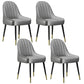 Indoor Scandinavian Arm Chair Parsons Back Metal Upholstered Dining Room Chair Grey 4 Piece Set Clearhalo ' kitchen&dining_furn' 'Dining Chairs' 'Dining Tables & Seating' 'dining_chair' 'furn' 'furn_dining_chair' 'Furniture' 'furniture_dining_chair' 'Kitchen & Dining Furniture' 'kitchen' 3998770