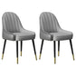 Indoor Scandinavian Arm Chair Parsons Back Metal Upholstered Dining Room Chair Grey 2 Piece Set Clearhalo ' kitchen&dining_furn' 'Dining Chairs' 'Dining Tables & Seating' 'dining_chair' 'furn' 'furn_dining_chair' 'Furniture' 'furniture_dining_chair' 'Kitchen & Dining Furniture' 'kitchen' 3998772