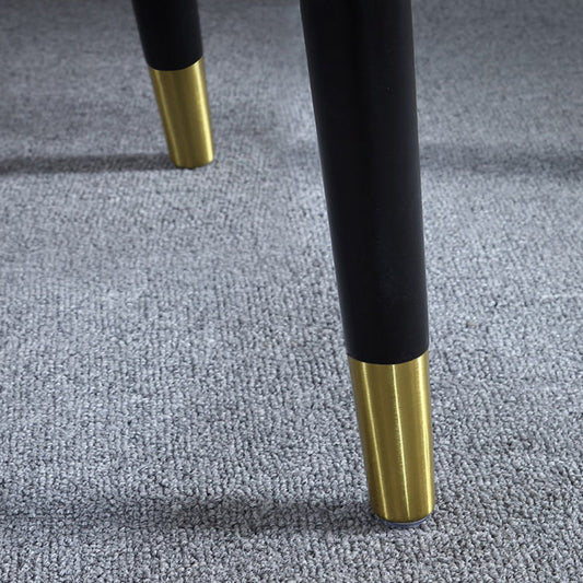 Nordic Glam Style Dining Chairs Wooden Dining Arm Side Chair for Kitchen Clearhalo ' kitchen&dining_furn' 'Dining Chairs' 'Dining Tables & Seating' 'dining_chair' 'furn' 'furn_dining_chair' 'Furniture' 'furniture_dining_chair' 'Kitchen & Dining Furniture' 'kitchen' 3998835