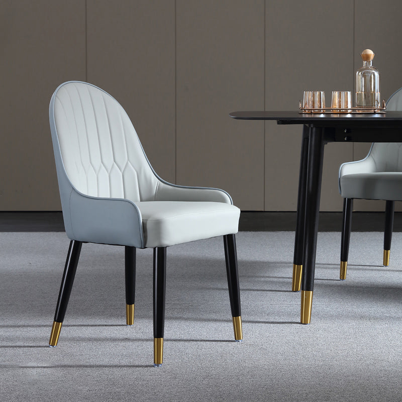 Nordic Glam Style Dining Chairs Wooden Dining Arm Side Chair for Kitchen Sky Blue 1 Piece Clearhalo ' kitchen&dining_furn' 'Dining Chairs' 'Dining Tables & Seating' 'dining_chair' 'furn' 'furn_dining_chair' 'Furniture' 'furniture_dining_chair' 'Kitchen & Dining Furniture' 'kitchen' 3998839