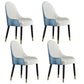 Nordic Glam Style Dining Chairs Wooden Dining Arm Side Chair for Kitchen Light Blue 4 Piece Set Clearhalo ' kitchen&dining_furn' 'Dining Chairs' 'Dining Tables & Seating' 'dining_chair' 'furn' 'furn_dining_chair' 'Furniture' 'furniture_dining_chair' 'Kitchen & Dining Furniture' 'kitchen' 3998843