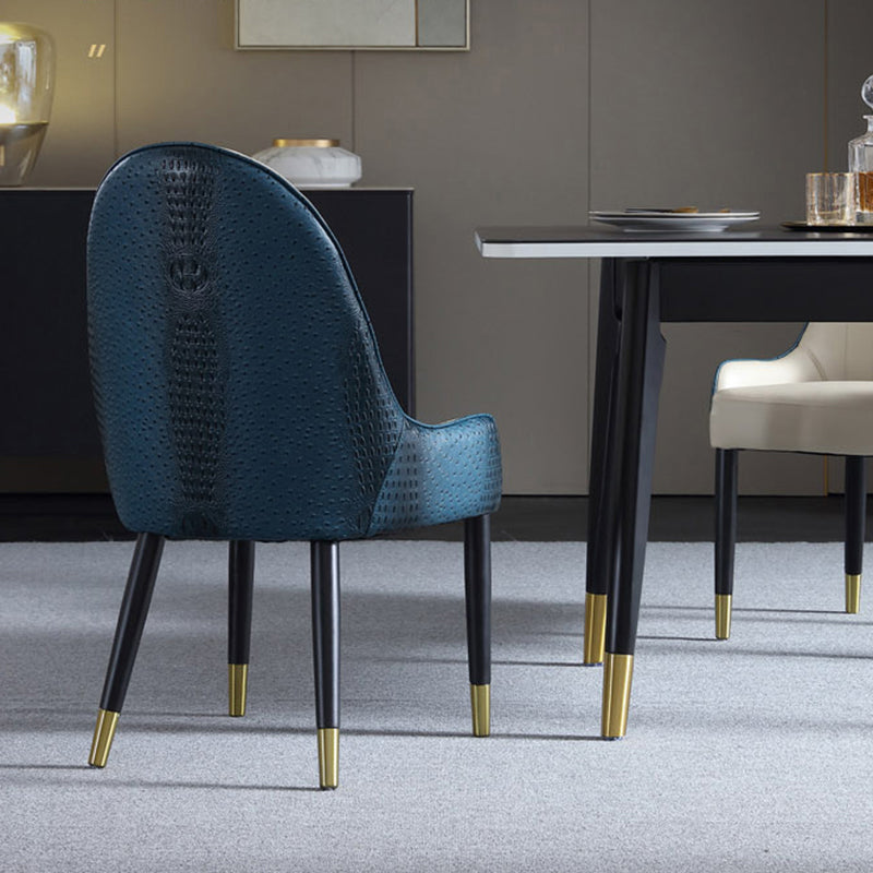 Nordic Glam Style Dining Chairs Wooden Dining Arm Side Chair for Kitchen Clearhalo ' kitchen&dining_furn' 'Dining Chairs' 'Dining Tables & Seating' 'dining_chair' 'furn' 'furn_dining_chair' 'Furniture' 'furniture_dining_chair' 'Kitchen & Dining Furniture' 'kitchen' 3998844