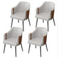 Nordic Metal Dining Room Arm Chairs Leather Dining Side Chair for Restaurant Grey 4 Piece Set Clearhalo ' kitchen&dining_furn' 'Dining Chairs' 'Dining Tables & Seating' 'dining_chair' 'furn' 'furn_dining_chair' 'Furniture' 'furniture_dining_chair' 'Kitchen & Dining Furniture' 'kitchen' 3998910