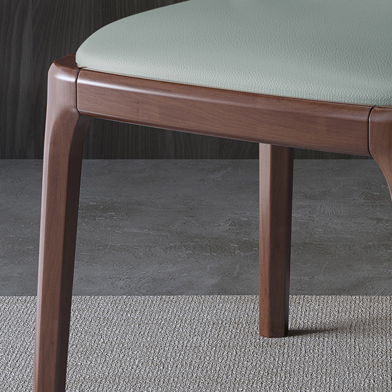 Scandinavian Rubberwood Chairs Set Solid Back Side Dining Chair (Set of 2) Clearhalo ' kitchen&dining_furn' 'Dining Chairs' 'Dining Tables & Seating' 'dining_chair' 'furn' 'furn_dining_chair' 'Furniture' 'furniture_dining_chair' 'Kitchen & Dining Furniture' 'kitchen' 3998948