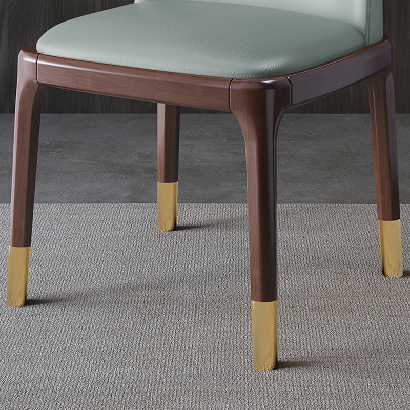 Scandinavian Rubberwood Chairs Set Solid Back Side Dining Chair (Set of 2) Clearhalo ' kitchen&dining_furn' 'Dining Chairs' 'Dining Tables & Seating' 'dining_chair' 'furn' 'furn_dining_chair' 'Furniture' 'furniture_dining_chair' 'Kitchen & Dining Furniture' 'kitchen' 3998952