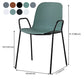Industrial Style Kitchen Plastic Dining Chairs Dining Stackable Arm Chairs with Metal Legs Clearhalo ' kitchen&dining_furn' 'Dining Chairs' 'Dining Tables & Seating' 'dining_chair' 'furn' 'furn_dining_chair' 'Furniture' 'furniture_dining_chair' 'Kitchen & Dining Furniture' 'kitchen' 3999042