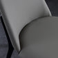 Industrial Leather Restaurant Side Chair Matte Finish Parsons Dining Chair (Set of 2) Clearhalo ' kitchen&dining_furn' 'Dining Chairs' 'Dining Tables & Seating' 'dining_chair' 'furn' 'furn_dining_chair' 'Furniture' 'furniture_dining_chair' 'Kitchen & Dining Furniture' 'kitchen' 3999120