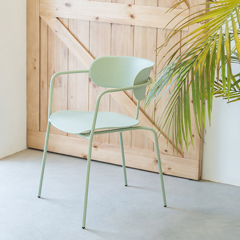 Industrial Style Metal Dining Chairs Stackable Dining Chairs for Kitchen Clearhalo ' kitchen&dining_furn' 'Dining Chairs' 'Dining Tables & Seating' 'dining_chair' 'furn' 'furn_dining_chair' 'Furniture' 'furniture_dining_chair' 'Kitchen & Dining Furniture' 'kitchen' 3999126