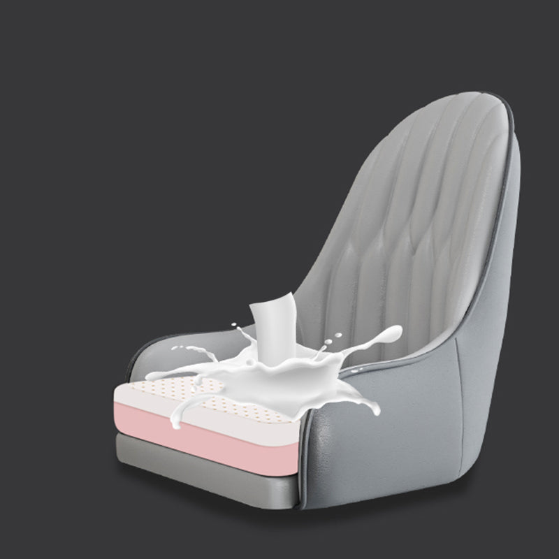 Scandinavian Style Metal Chairs Solid Back Arm Kitchen Dining Chair Set Clearhalo ' kitchen&dining_furn' 'Dining Chairs' 'Dining Tables & Seating' 'dining_chair' 'furn' 'furn_dining_chair' 'Furniture' 'furniture_dining_chair' 'Kitchen & Dining Furniture' 'kitchen' 3999235