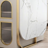 Contemporary Drop-Leaf Dining Room Collection Oval Table,15"L x 31.5"W x 29.5"H Clearhalo ' dining_table' 'Dining Tables & Seating' 'Dining Tables' 'furn' 'furn_dining_table' 'Furniture' 'furniture_dining_table' 'Kitchen & Dining Furniture' 'kitchen&dining_furn' 'kitchen' 'kitchen_dining_table' 4002346