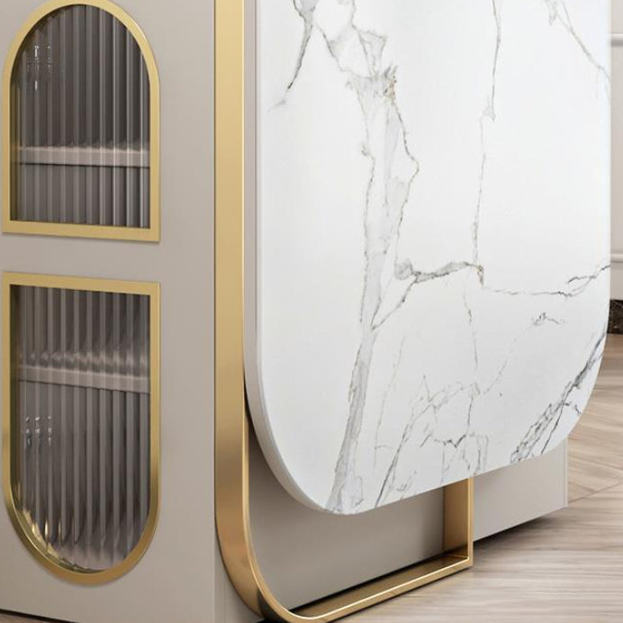 Contemporary Style Oval Dining Table Drop-Leaf Furniture ,15"L x 31.5"W x 29.5"H Clearhalo ' dining_table' 'Dining Tables & Seating' 'Dining Tables' 'furn' 'furn_dining_table' 'Furniture' 'furniture_dining_table' 'Kitchen & Dining Furniture' 'kitchen&dining_furn' 'kitchen' 'kitchen_dining_table' 4002356