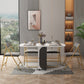 Contemporary Drop-Leaf Dining Room Collection Oval Furniture ,15"L x 31.5"W x 29.5"H Clearhalo ' dining_table' 'Dining Tables & Seating' 'Dining Tables' 'furn' 'furn_dining_table' 'Furniture' 'furniture_dining_table' 'Kitchen & Dining Furniture' 'kitchen&dining_furn' 'kitchen' 'kitchen_dining_table' 4002387