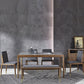 Sintered Stone Grey Dining Table Mid-Century Modern 4 Legs Table for Dining Room Clearhalo ' dining_table' 'Dining Tables & Seating' 'Dining Tables' 'furn' 'furn_dining_table' 'Furniture' 'furniture_dining_table' 'Kitchen & Dining Furniture' 'kitchen&dining_furn' 'kitchen' 'kitchen_dining_table' 4002397