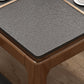 Mid-Century Sintered Stone Dining Table 4 Legs Solid Wood Base Rectangle Table for Home Clearhalo ' dining_table' 'Dining Tables & Seating' 'Dining Tables' 'furn' 'furn_dining_table' 'Furniture' 'furniture_dining_table' 'Kitchen & Dining Furniture' 'kitchen&dining_furn' 'kitchen' 'kitchen_dining_table' 4002429