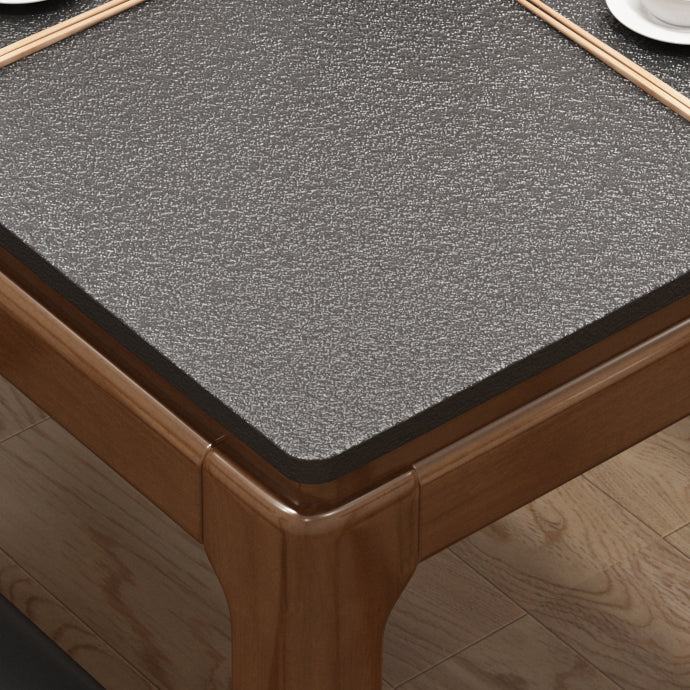 Mid-Century Sintered Stone Dining Table 4 Legs Solid Wood Base Rectangle Table for Home Clearhalo ' dining_table' 'Dining Tables & Seating' 'Dining Tables' 'furn' 'furn_dining_table' 'Furniture' 'furniture_dining_table' 'Kitchen & Dining Furniture' 'kitchen&dining_furn' 'kitchen' 'kitchen_dining_table' 4002429