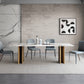 Sintered Stone Dining Table Luxury Style Double Pedestal Base Table for Home Clearhalo ' dining_table' 'Dining Tables & Seating' 'Dining Tables' 'furn' 'furn_dining_table' 'Furniture' 'furniture_dining_table' 'Kitchen & Dining Furniture' 'kitchen&dining_furn' 'kitchen' 'kitchen_dining_table' 4002481