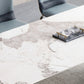 Sintered Stone Dining Table Luxury Style Double Pedestal Base Table for Home Clearhalo ' dining_table' 'Dining Tables & Seating' 'Dining Tables' 'furn' 'furn_dining_table' 'Furniture' 'furniture_dining_table' 'Kitchen & Dining Furniture' 'kitchen&dining_furn' 'kitchen' 'kitchen_dining_table' 4002485