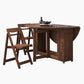 Mid-Century Modern Dining Table Brown Round Solid Wood Dining Table for Home Clearhalo ' dining_table' 'Dining Tables & Seating' 'Dining Tables' 'furn' 'furn_dining_table' 'Furniture' 'furniture_dining_table' 'Kitchen & Dining Furniture' 'kitchen&dining_furn' 'kitchen' 'kitchen_dining_table' 4002627
