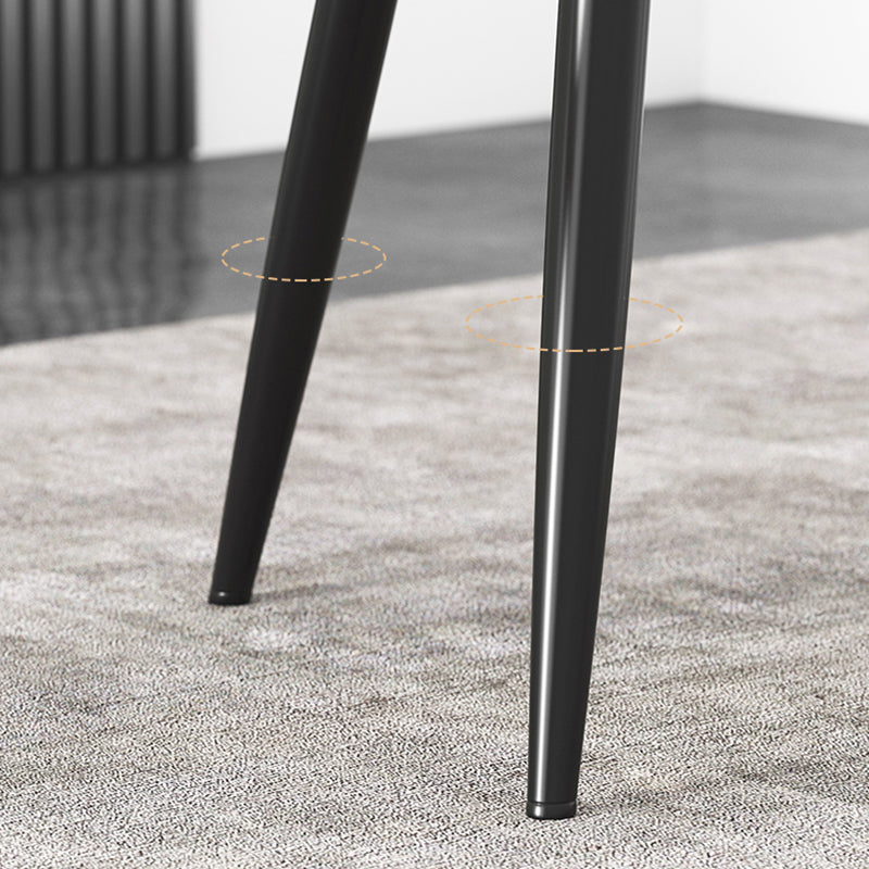 Metal Industrial Dining Side Chair Solid Back Dining Armless Single Chair Clearhalo ' kitchen&dining_furn' 'Dining Chairs' 'Dining Tables & Seating' 'dining_chair' 'furn' 'furn_dining_chair' 'Furniture' 'furniture_dining_chair' 'Kitchen & Dining Furniture' 'kitchen' 4008228