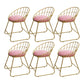 Scandinavian Upholstered Side Chair Matte Finish Slat Back Dining Chairs (Set of 2) Rose Bloom 6 Piece Set Clearhalo ' kitchen&dining_furn' 'Dining Chairs' 'Dining Tables & Seating' 'dining_chair' 'furn' 'furn_dining_chair' 'Furniture' 'furniture_dining_chair' 'Kitchen & Dining Furniture' 'kitchen' 4008305
