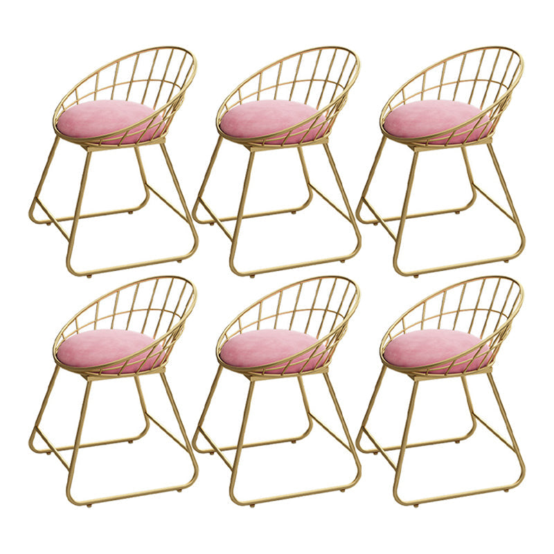 Scandinavian Upholstered Side Chair Matte Finish Slat Back Dining Chairs (Set of 2) Rose Bloom 6 Piece Set Clearhalo ' kitchen&dining_furn' 'Dining Chairs' 'Dining Tables & Seating' 'dining_chair' 'furn' 'furn_dining_chair' 'Furniture' 'furniture_dining_chair' 'Kitchen & Dining Furniture' 'kitchen' 4008305
