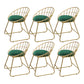 Scandinavian Upholstered Side Chair Matte Finish Slat Back Dining Chairs (Set of 2) Green 6 Piece Set Clearhalo ' kitchen&dining_furn' 'Dining Chairs' 'Dining Tables & Seating' 'dining_chair' 'furn' 'furn_dining_chair' 'Furniture' 'furniture_dining_chair' 'Kitchen & Dining Furniture' 'kitchen' 4008318