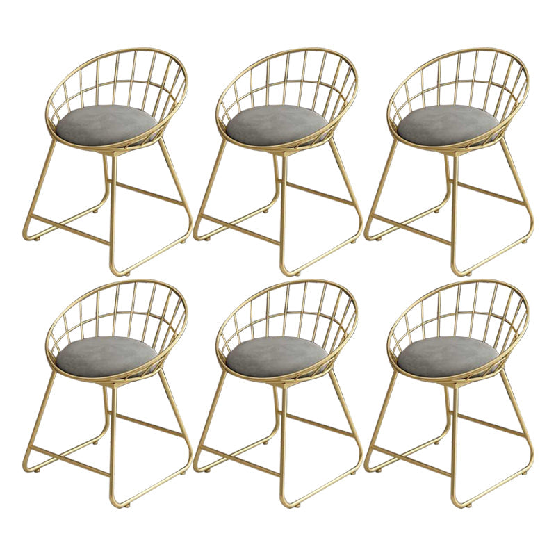 Scandinavian Upholstered Side Chair Matte Finish Slat Back Dining Chairs (Set of 2) Grey 6 Piece Set Clearhalo ' kitchen&dining_furn' 'Dining Chairs' 'Dining Tables & Seating' 'dining_chair' 'furn' 'furn_dining_chair' 'Furniture' 'furniture_dining_chair' 'Kitchen & Dining Furniture' 'kitchen' 4008322