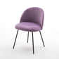 Scandinavian Upholstered Dining Side Chair Matte Finish Parsons Dining Chair Purple 1 Piece Black Clearhalo ' kitchen&dining_furn' 'Dining Chairs' 'Dining Tables & Seating' 'dining_chair' 'furn' 'furn_dining_chair' 'Furniture' 'furniture_dining_chair' 'Kitchen & Dining Furniture' 'kitchen' 4008380