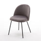 Scandinavian Upholstered Dining Side Chair Matte Finish Parsons Dining Chair Dark Gray 1 Piece Black Clearhalo ' kitchen&dining_furn' 'Dining Chairs' 'Dining Tables & Seating' 'dining_chair' 'furn' 'furn_dining_chair' 'Furniture' 'furniture_dining_chair' 'Kitchen & Dining Furniture' 'kitchen' 4008386