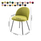 Scandinavian Upholstered Dining Side Chair Matte Finish Parsons Dining Chair Clearhalo ' kitchen&dining_furn' 'Dining Chairs' 'Dining Tables & Seating' 'dining_chair' 'furn' 'furn_dining_chair' 'Furniture' 'furniture_dining_chair' 'Kitchen & Dining Furniture' 'kitchen' 4008404