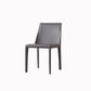 Contemporary Saddle Leather Restaurant Side Chair Parsons Matte Finish Dining Chair (Set of 2) Clearhalo ' kitchen&dining_furn' 'Dining Chairs' 'Dining Tables & Seating' 'dining_chair' 'furn' 'furn_dining_chair' 'Furniture' 'furniture_dining_chair' 'Kitchen & Dining Furniture' 'kitchen' 4008413
