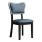 Home Scandinavian Side Chair Wood Upholstered Open Back Dining Room Chair (Set of 2) Clearhalo ' kitchen&dining_furn' 'Dining Chairs' 'Dining Tables & Seating' 'dining_chair' 'furn' 'furn_dining_chair' 'Furniture' 'furniture_dining_chair' 'Kitchen & Dining Furniture' 'kitchen' 4008676