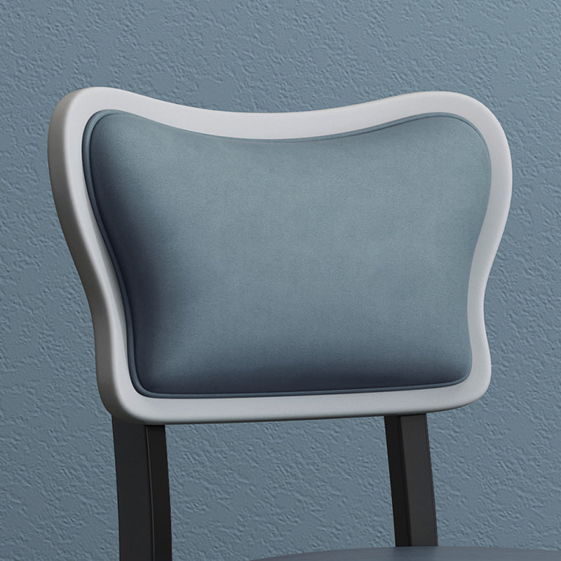 Home Scandinavian Side Chair Wood Upholstered Open Back Dining Room Chair (Set of 2) Clearhalo ' kitchen&dining_furn' 'Dining Chairs' 'Dining Tables & Seating' 'dining_chair' 'furn' 'furn_dining_chair' 'Furniture' 'furniture_dining_chair' 'Kitchen & Dining Furniture' 'kitchen' 4008678