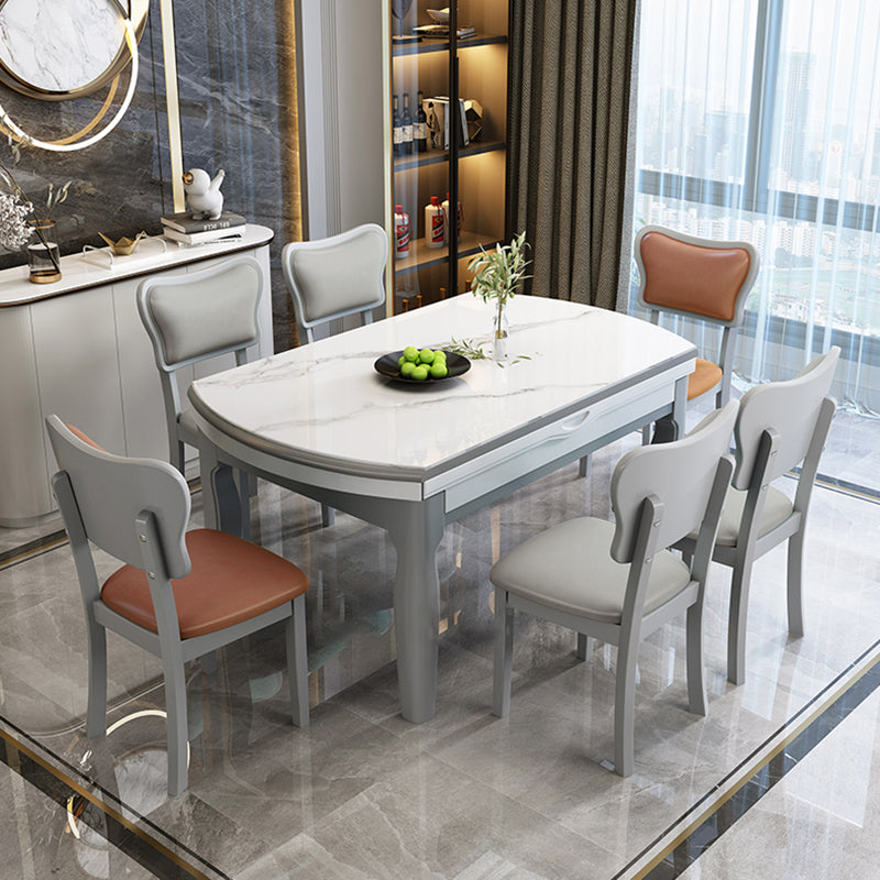 Home Scandinavian Side Chair Wood Upholstered Open Back Dining Room Chair (Set of 2) Clearhalo ' kitchen&dining_furn' 'Dining Chairs' 'Dining Tables & Seating' 'dining_chair' 'furn' 'furn_dining_chair' 'Furniture' 'furniture_dining_chair' 'Kitchen & Dining Furniture' 'kitchen' 4008683