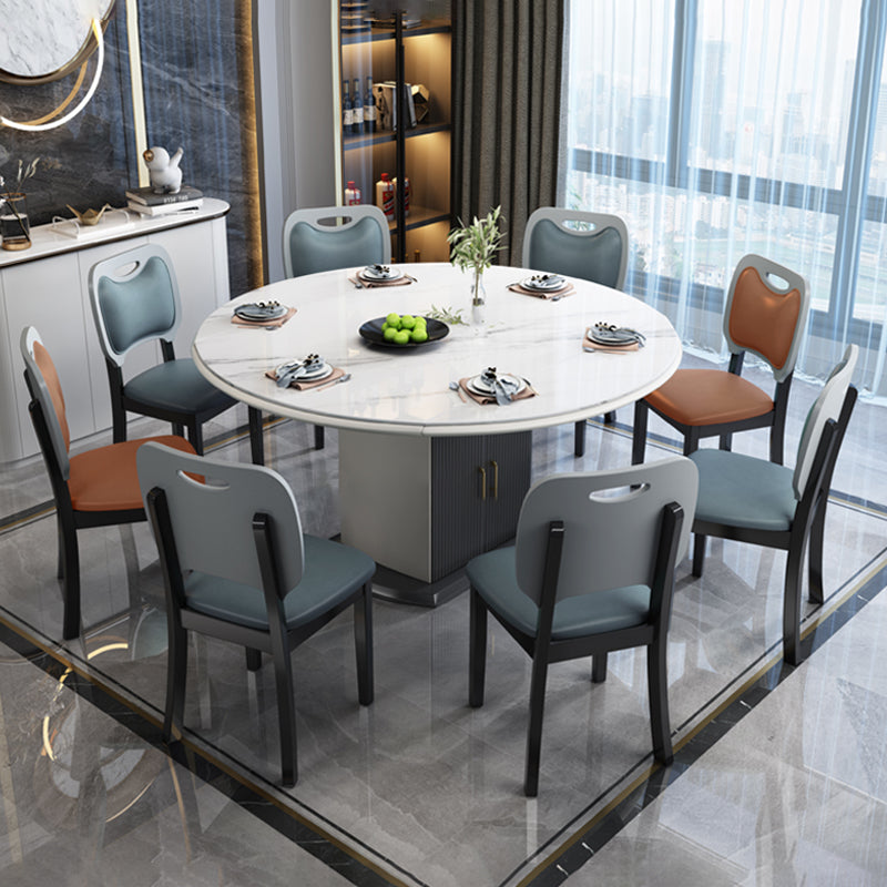 Indoor Scandinavian Side Chair Wood Upholstered Open Back Dining Room Chair (Set of 2) Clearhalo ' kitchen&dining_furn' 'Dining Chairs' 'Dining Tables & Seating' 'dining_chair' 'furn' 'furn_dining_chair' 'Furniture' 'furniture_dining_chair' 'Kitchen & Dining Furniture' 'kitchen' 4008694