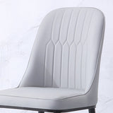 Scandinavian Indoor Side Chair Parsons Back Metal Upholstered Dining Room Chair Clearhalo ' kitchen&dining_furn' 'Dining Chairs' 'Dining Tables & Seating' 'dining_chair' 'furn' 'furn_dining_chair' 'Furniture' 'furniture_dining_chair' 'Kitchen & Dining Furniture' 'kitchen' 4008726