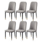 Scandinavian Indoor Side Chair Parsons Back Metal Upholstered Dining Room Chair Dark Gray 6 Piece Set Brass Gold Clearhalo ' kitchen&dining_furn' 'Dining Chairs' 'Dining Tables & Seating' 'dining_chair' 'furn' 'furn_dining_chair' 'Furniture' 'furniture_dining_chair' 'Kitchen & Dining Furniture' 'kitchen' 4008747