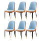 Scandinavian Indoor Side Chair Parsons Back Metal Upholstered Dining Room Chair Orange Blue 6 Piece Set Brass Gold Clearhalo ' kitchen&dining_furn' 'Dining Chairs' 'Dining Tables & Seating' 'dining_chair' 'furn' 'furn_dining_chair' 'Furniture' 'furniture_dining_chair' 'Kitchen & Dining Furniture' 'kitchen' 4008783