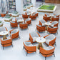 Metal Traditional Luxury Round Table Marble Top Table for Kitchen Clearhalo ' dining_table' 'Dining Tables & Seating' 'Dining Tables' 'furn' 'furn_dining_table' 'Furniture' 'furniture_dining_table' 'Kitchen & Dining Furniture' 'kitchen&dining_furn' 'kitchen' 'kitchen_dining_table' 4020475