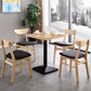 Metal Contemporary Dining Table Wood Top Table for Dining Room Clearhalo ' dining_table' 'Dining Tables & Seating' 'Dining Tables' 'furn' 'furn_dining_table' 'Furniture' 'furniture_dining_table' 'Kitchen & Dining Furniture' 'kitchen&dining_furn' 'kitchen' 'kitchen_dining_table' 4020487