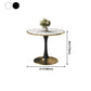 31.5'' Traditional Luxury Dining Table Round Table with Metal Tulip Base Clearhalo ' dining_table' 'Dining Tables & Seating' 'Dining Tables' 'furn' 'furn_dining_table' 'Furniture' 'furniture_dining_table' 'Kitchen & Dining Furniture' 'kitchen&dining_furn' 'kitchen' 'kitchen_dining_table' 4020521