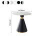 Metal Contemporary Dining Table Marble Table with Pedestal Base Clearhalo ' dining_table' 'Dining Tables & Seating' 'Dining Tables' 'furn' 'furn_dining_table' 'Furniture' 'furniture_dining_table' 'Kitchen & Dining Furniture' 'kitchen&dining_furn' 'kitchen' 'kitchen_dining_table' 4020550