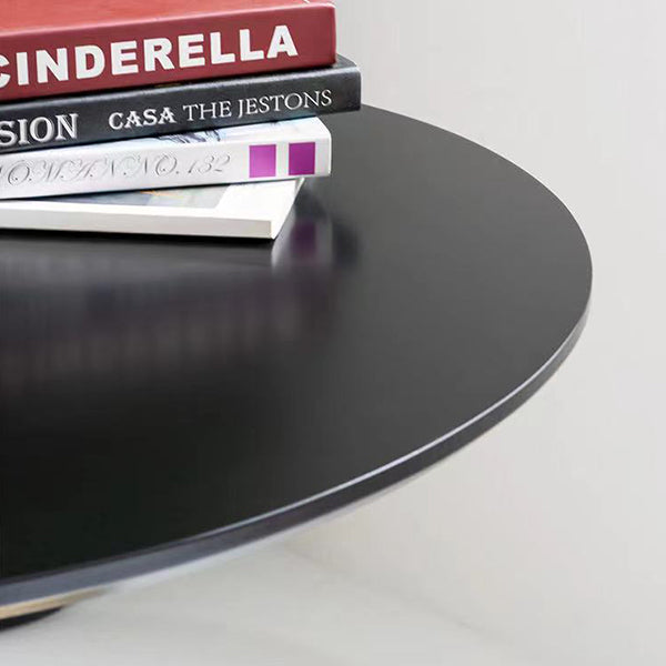 Metal Contemporary Round Dining Table Solid Wood Top Table for Dining Room Clearhalo ' dining_table' 'Dining Tables & Seating' 'Dining Tables' 'furn' 'furn_dining_table' 'Furniture' 'furniture_dining_table' 'Kitchen & Dining Furniture' 'kitchen&dining_furn' 'kitchen' 'kitchen_dining_table' 4020560