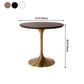 Metal Contemporary Round Dining Table Solid Wood Top Table for Dining Room Clearhalo ' dining_table' 'Dining Tables & Seating' 'Dining Tables' 'furn' 'furn_dining_table' 'Furniture' 'furniture_dining_table' 'Kitchen & Dining Furniture' 'kitchen&dining_furn' 'kitchen' 'kitchen_dining_table' 4020563