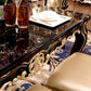 Marble Black Tone Dining Table Victorian 4 Legs Table for Dining Room Clearhalo ' dining_table' 'Dining Tables & Seating' 'Dining Tables' 'furn' 'furn_dining_table' 'Furniture' 'furniture_dining_table' 'Kitchen & Dining Furniture' 'kitchen&dining_furn' 'kitchen' 'kitchen_dining_table' 4020587