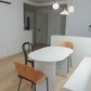 Solid Wood Contemporary Dining Table High Gloss White Wood Top Table for Dining Room Clearhalo ' dining_table' 'Dining Tables & Seating' 'Dining Tables' 'furn' 'furn_dining_table' 'Furniture' 'furniture_dining_table' 'Kitchen & Dining Furniture' 'kitchen&dining_furn' 'kitchen' 'kitchen_dining_table' 4020654